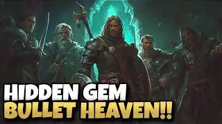 Hidden Gem Co-op Bullet Heaven For Best Dopamine Grind! | Fantasy Survivors