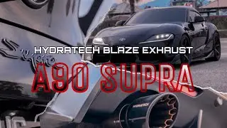 Hydratech Blaze Exhaust A90 Supra MK5 #Supra #JDM