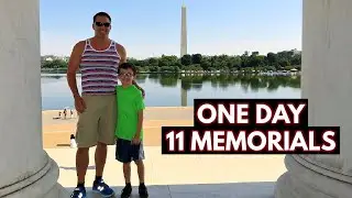 Washington DC - 11 National Memorials in 1 Day!