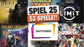 🔥 ASMODEE ballert richtig raus: 53 (!!!) Spiele zur SPIEL 25! 🎲