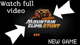 Mountain climb stunt game 🎯🎮... offline car game