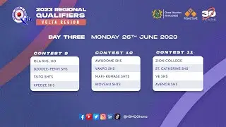 FIXTURES FOR VOLTA & OTI REGIONAL NSMQ 2023 QUALIFIERS IN GHANA