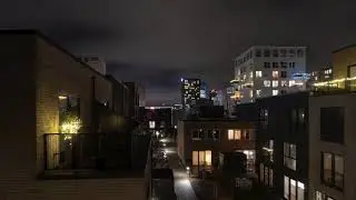 View Of Copenhagen City At Night Time