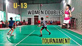 U-13 women doubles 😎 Match #badminton#youtubeshorts #badmintonlovers #badmintontrick