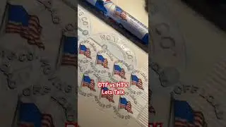 DTF Printing Vs HTV #diyprojects #dtfprinting #vinylprinting #vinylgraphics