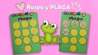🐸Las 10 PLAGAS DE EGIPTO🐛 (Raspa y plaga) - Paola Mora