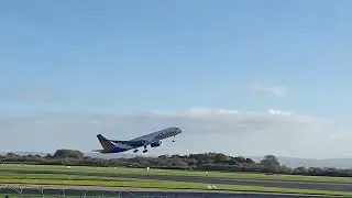 757 Jet2 takeoff 2024