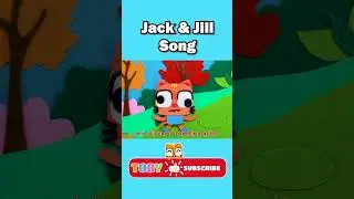Jack & Jill Song | Animal Songs For Kids | Toby And Friends #shorts