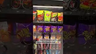 Only in Atlanta: Vending Machine Full of Hood Snacks Guess the City!