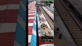 WAP 4e loco Top view hauling 09055 Udhna Special #shorts #youtubeshorts