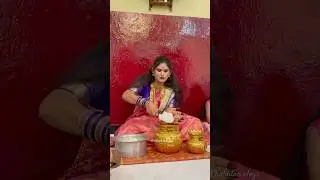 Jogini Avika Bonam Making 2025 | How To Make Bonam 2025 #joginiavika #bonam #shorts