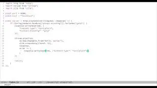 Web Server With Gzip Compression From Scratch Using Node 18, HTTP & Zlib Built-in Modules