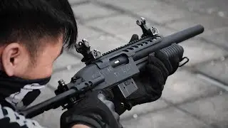 A&K M870 Full Metal (彈匣版)