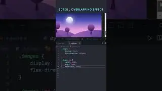 Make your website stand out with this smooth scroll overlapping effect! 🚀🔥