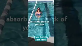 Knee Arthritis Remedy &mdash; Walking in a Pool #knee #arthritis #health #aquatic #exercise #pool #walking