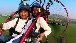 Paramotor flying in Delhi Gurgaon book now call 📞 8059861200 #youtube #travel #highlights #fun ✌️🪂