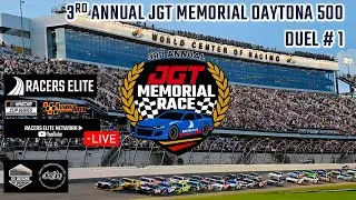 Racers Elite 3rd Annual JGT Memorial Daytona 500 - Fixed NASCAR Next Gen - Duel #1 02/01/2026