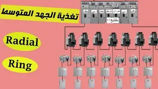 Radial - Ring أنظمة التغذية في الجهد المتوسط