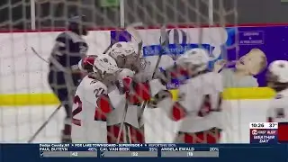Bay Area Storm dominates Appleton United in opening round of high school hockey playoffs