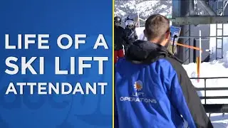 VIDEO: A look into the life of a ski lift attendant