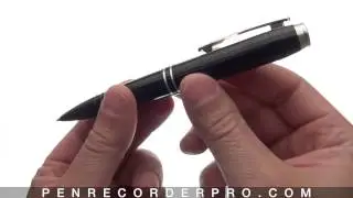 Simple One-Touch Pen Recorder Small Voice Recording Device MQ9X (Demo + Overview)