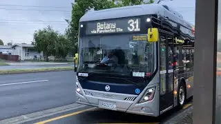 New Zealand/NZ Auckland Bus - 31: From Mangere Town Centre to Botany Town Centre (28.11.2025)