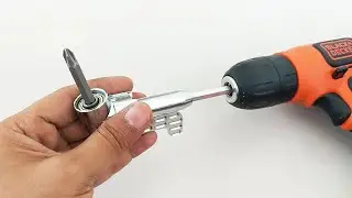105&deg; Screwdriver Extension | Drill Attachment ❹