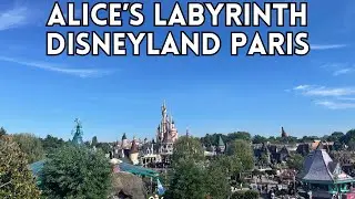 Discovering The Enchanting Wonderland Of Alice's Labyrinth At Disneyland Paris!