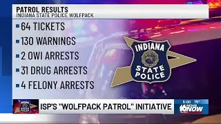 Indiana State Police &lsquo;Wolfpack Patrols&rsquo; designed to hunt crime