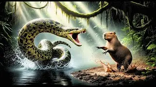 Giant Snake vs Capybara &ndash; Deadly Battle in the Wild | Wild Animal Documentary