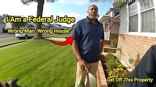 Racist Officer Profiles Black Federal Judge at His Home | Bodycam Exposes Truth | $19M Lawsuit