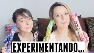 Experimentando bolachas e salgadinhos do Japão  ブルボンプチ