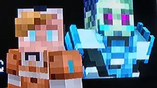 I meet aliens and save their ship! Minecraft Sam and Danni part 2