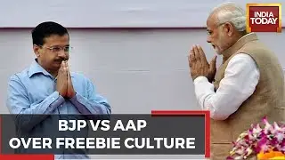 AAP Moves SC Opposes Plea Against Freebie | BJP : 'AAP Zero At Grassroot Level, Hero In Freebies'