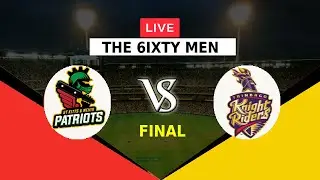 🔴LIVE SKNP VS TKR | FINAL | THE 6IXTY MEN 2022 | ST KITTS & NEVIS PATTRIOTS V TRINBAGO KNIGHT RIDERS