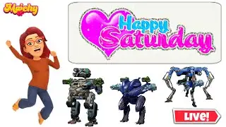 🔴 The Weekend Is Here, Happy Saturday All! 🥳 War Robots Gameplay