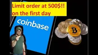 I bought coinbase on the IPO day !! | 500$ limit order