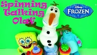Disney Frozen Funny Spinning & Talking Olaf Fun Kids & Family Funny Toy Review