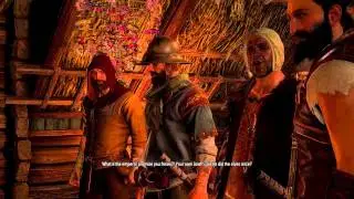 The Witcher 3 pub fight