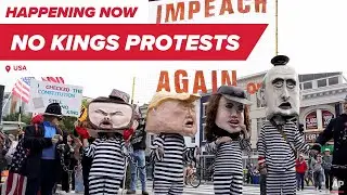 No Kings Protests today update | Crowds gather in Boston, New York City, Atlanta to protest Trump
