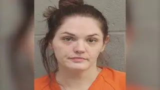 Woman seen on camera taking items from Houston home arrested