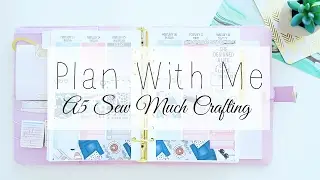 Plan With Me: Sew Much Crafting Inserts Ft. PaisleyPrintsCo