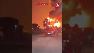 Massive Explosion at Buenos Aires Industrial Park Sets Off Huge Fire