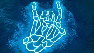 Rock Roll Hand LED Neon Sign Decor For Home, Bedroom, Bar,...