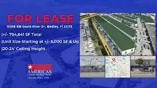 The Port @ Medley 105 | 10598 NW South River Dr, Medley FL, 33178