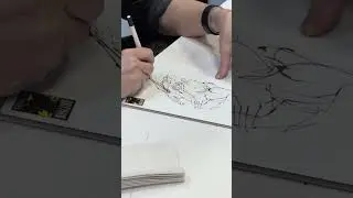 Bill Sienkiewicz Drawing The Joker! #comics #manga