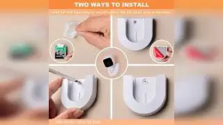 Review: 2 Pack Wall Mount for Blink Mini Indoor Camera,Strong Adhesive Camera Mount Base for B...