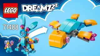 LEGO DREAMZzz Turtle from Bunchu&rsquo;s Creative Animal Adventures (71488) Tutorial @TopBrickBuilder