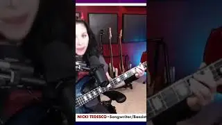 #sistersofmercy #notimetocry #andreweldridge #bassist #basslines #bassplayer #femalebassist