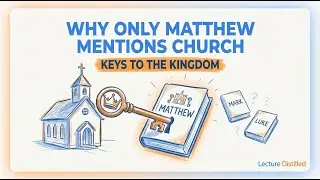 Why Only Matthew Mentions Jesus Founding a Church (Keys to the Kingdom)